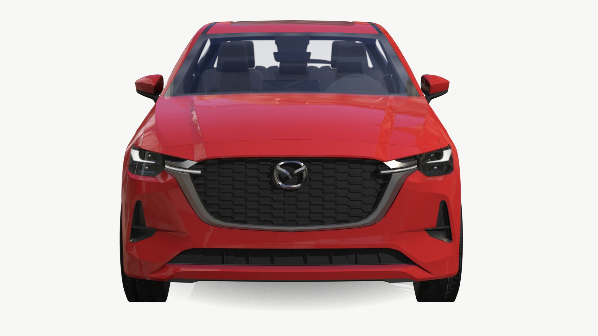 Mazda CX-60 2022 Low-poly 3D model_7