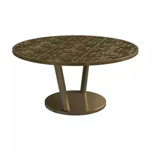 Galbiati steel coffee table 70-s 