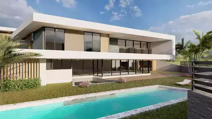Modern Luxury Villa Complex