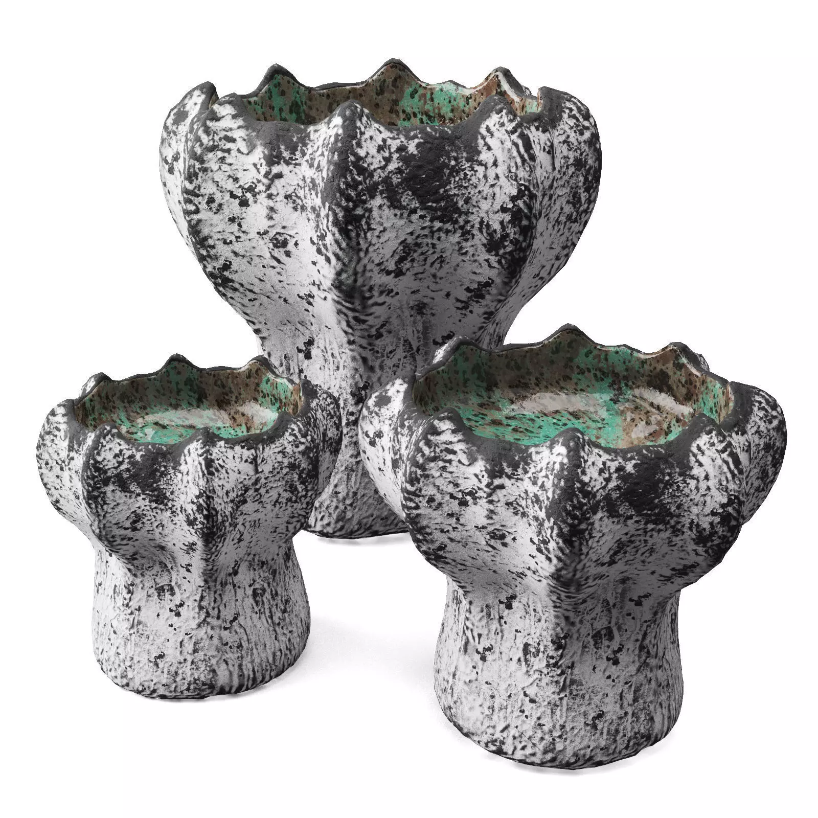 M and M Solt candleholder Low-poly 3D model_0