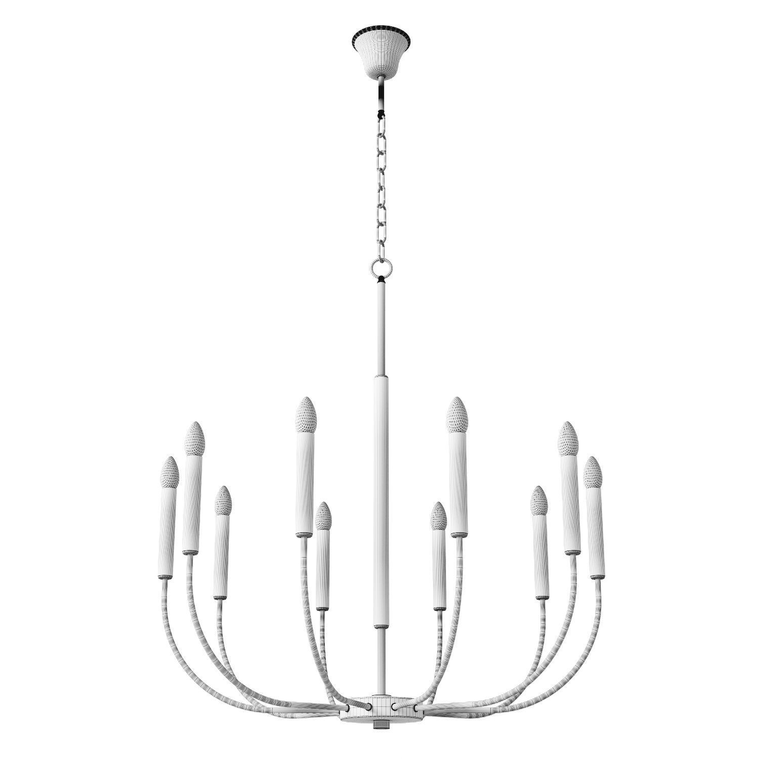 Dantone Home Marcus chandelier 3D model_4