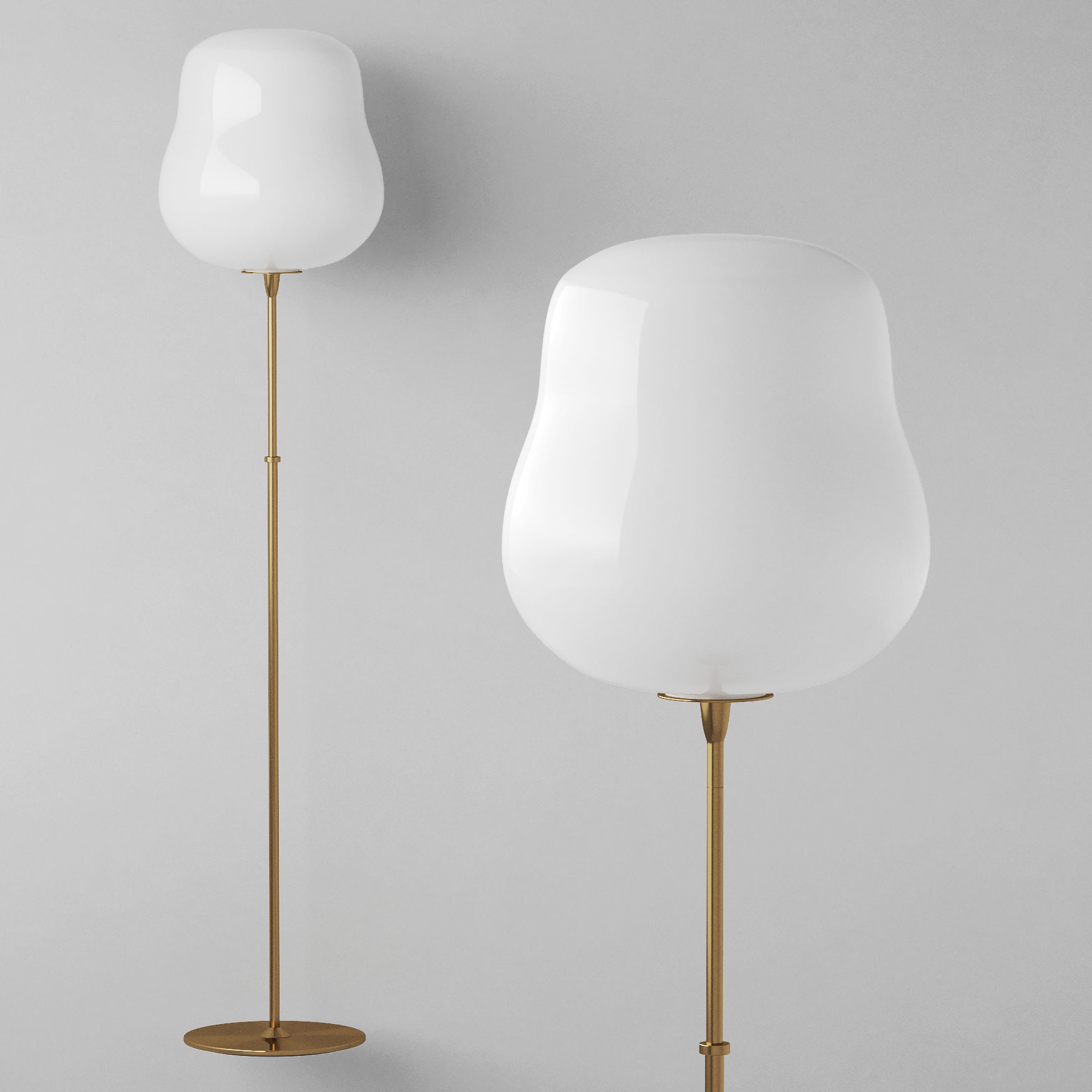 Floor lamp Dantone Home Topeka 3D model_4