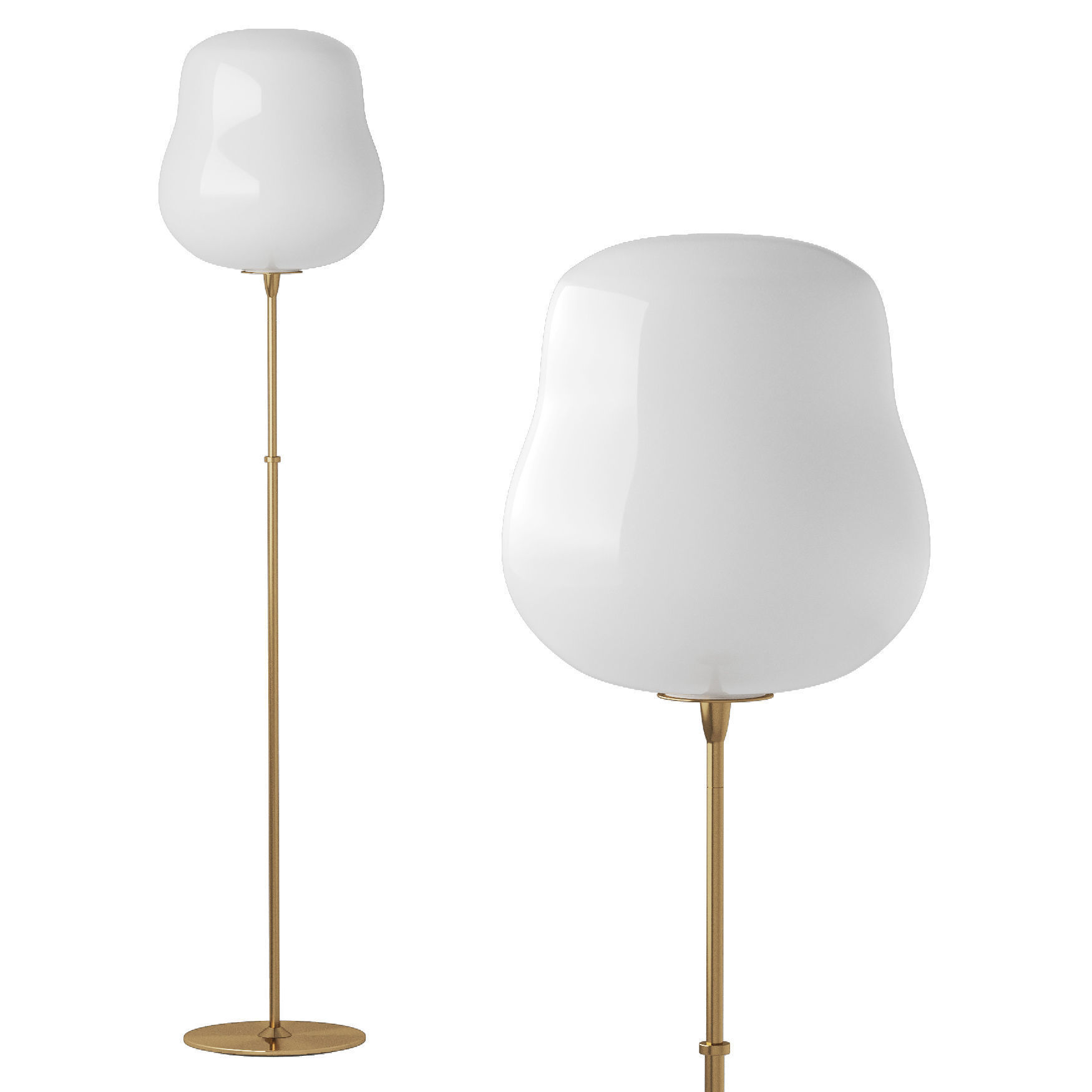 Floor lamp Dantone Home Topeka 3D model_1