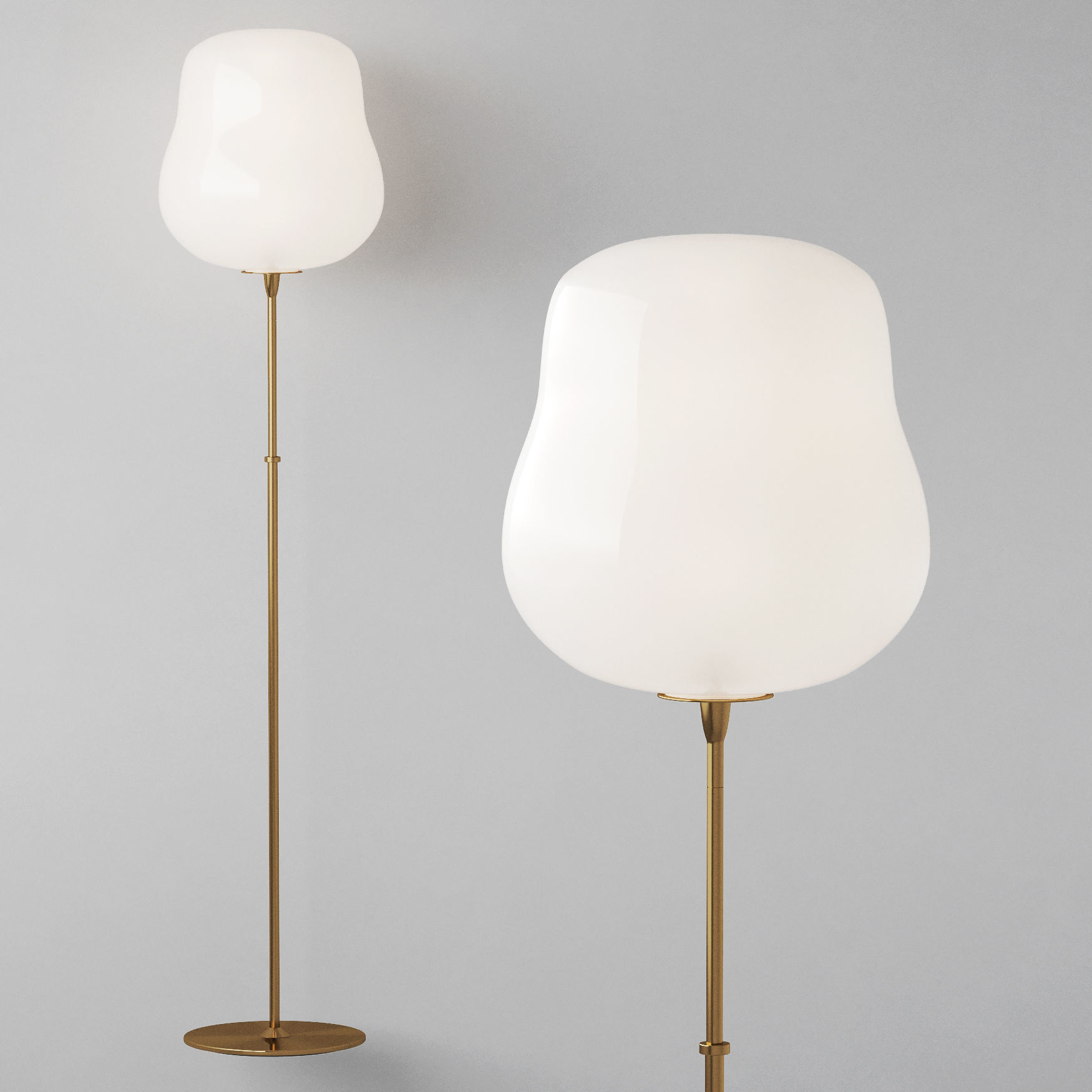 Floor lamp Dantone Home Topeka 3D model_3