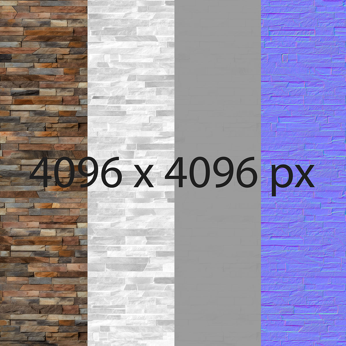 Stone Brick Wall Material and Texture Texture_5