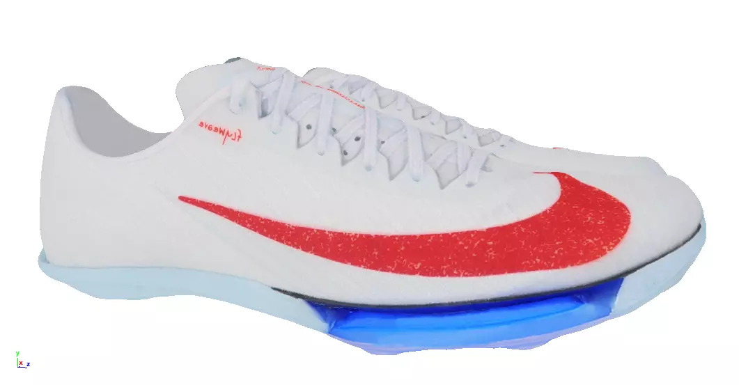 Nike Air Zoom Maxfly 2 running sneaker Low-poly 3D model