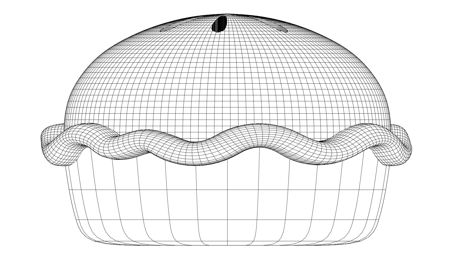 Pie Bomb SpongeBob Squarepants 3D model_8