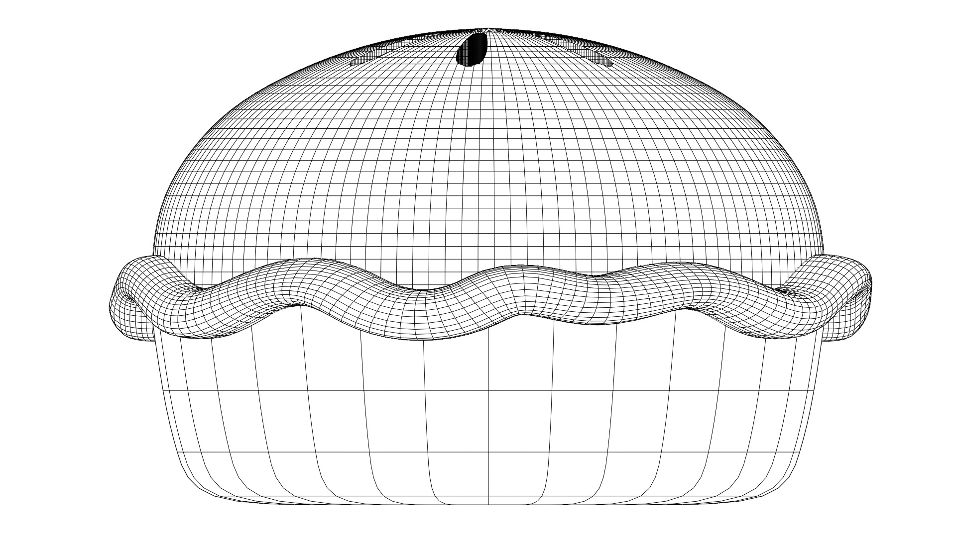 Pie Bomb SpongeBob Squarepants 3D model_10