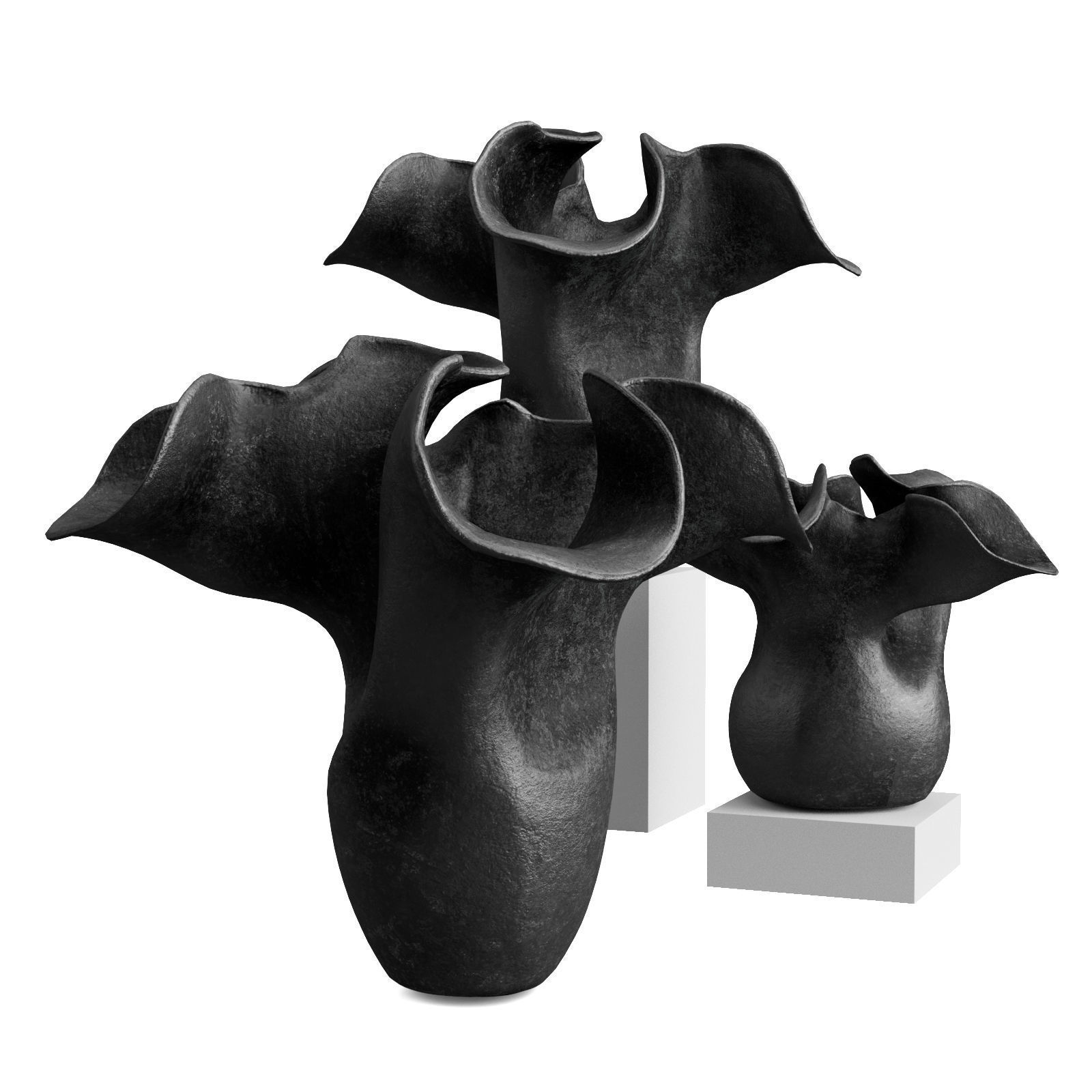 Manners and Matter Impilse Sculpture vase 2 Low-poly 3D model_5