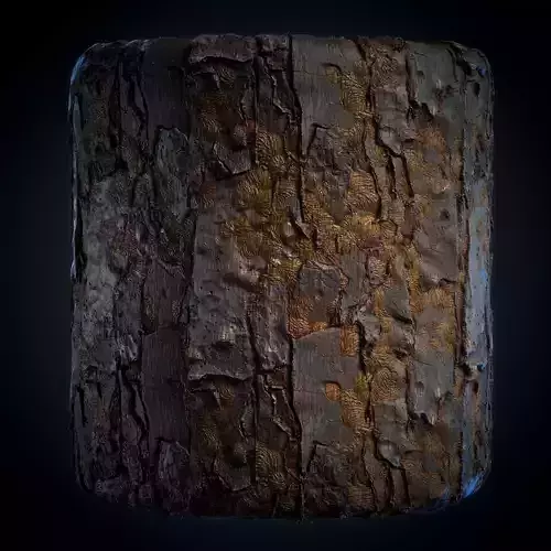 Wood Bark Material - VOL 05 - Maps - SBsar