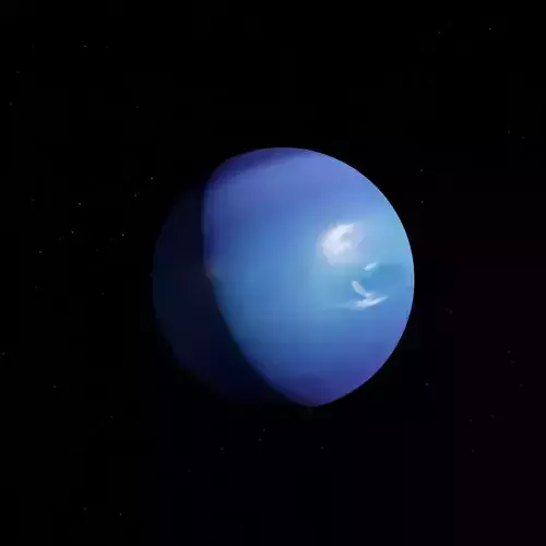 Neptune Low-poly 3D model