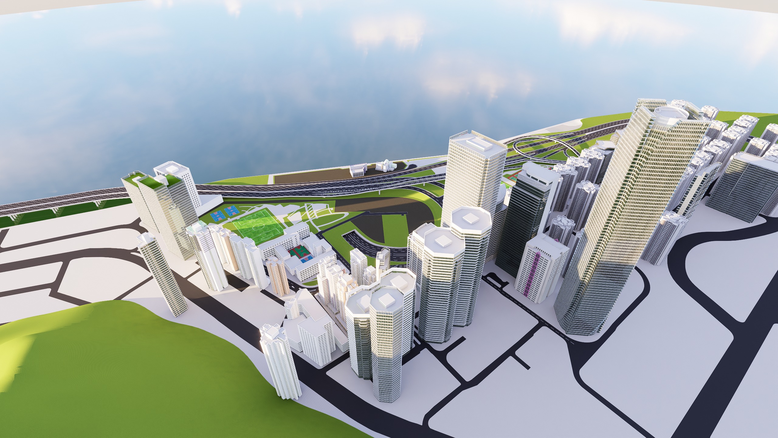 Hong Kong Taikoo 3D model_3