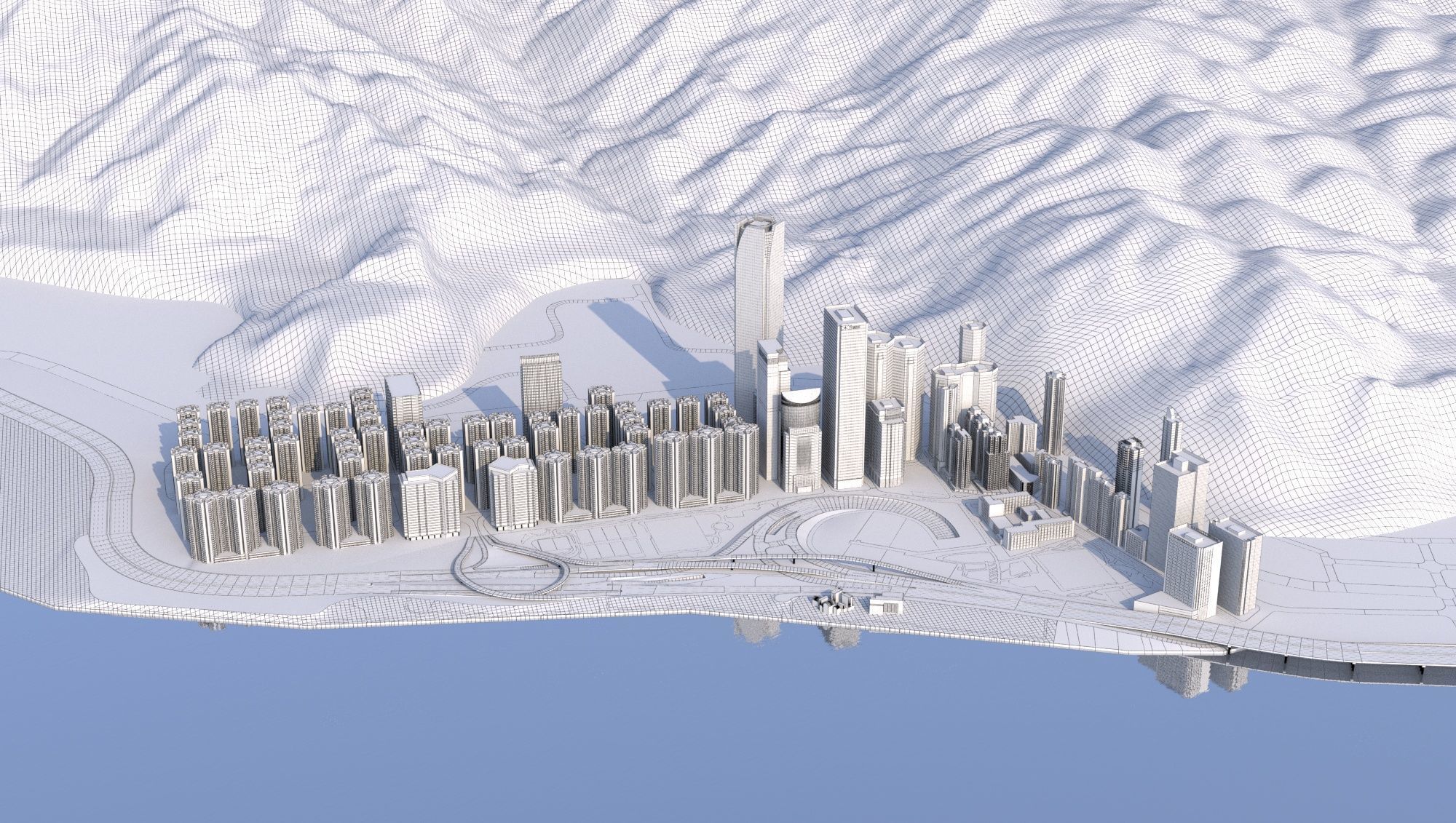Hong Kong Taikoo 3D model_5