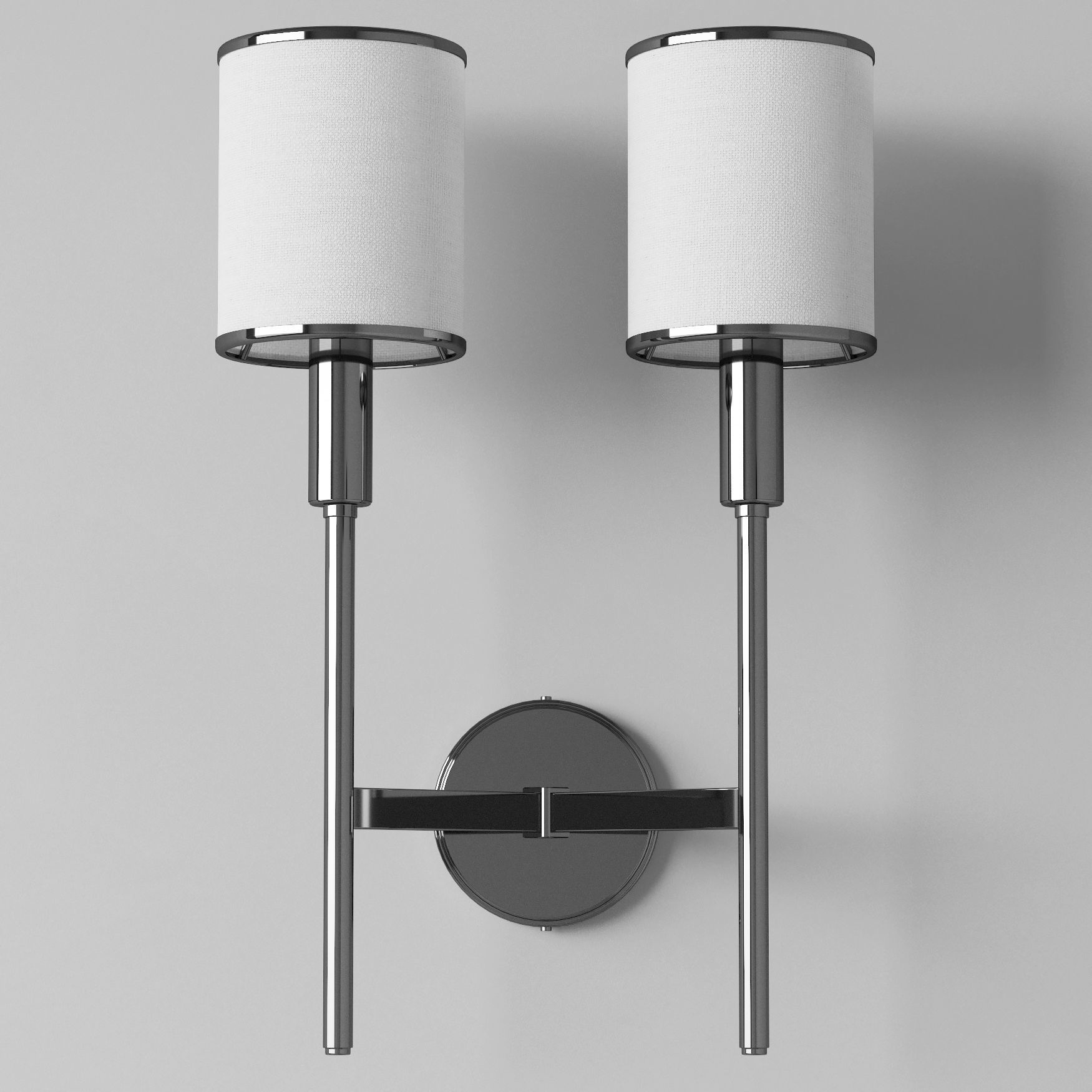 Double sconce Dantone Home Celestina 3D model_3