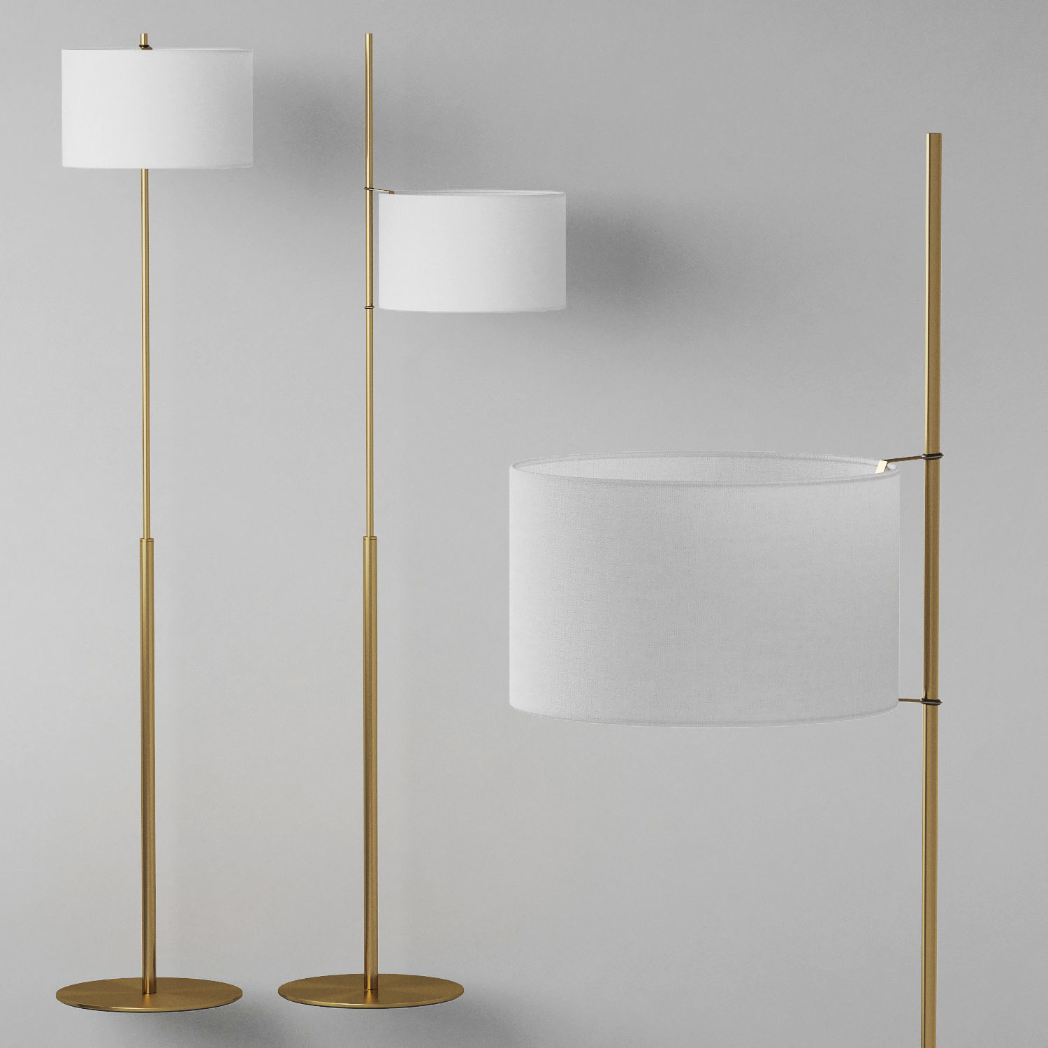 Dantone Home Ontario floor lamp 3D model_2