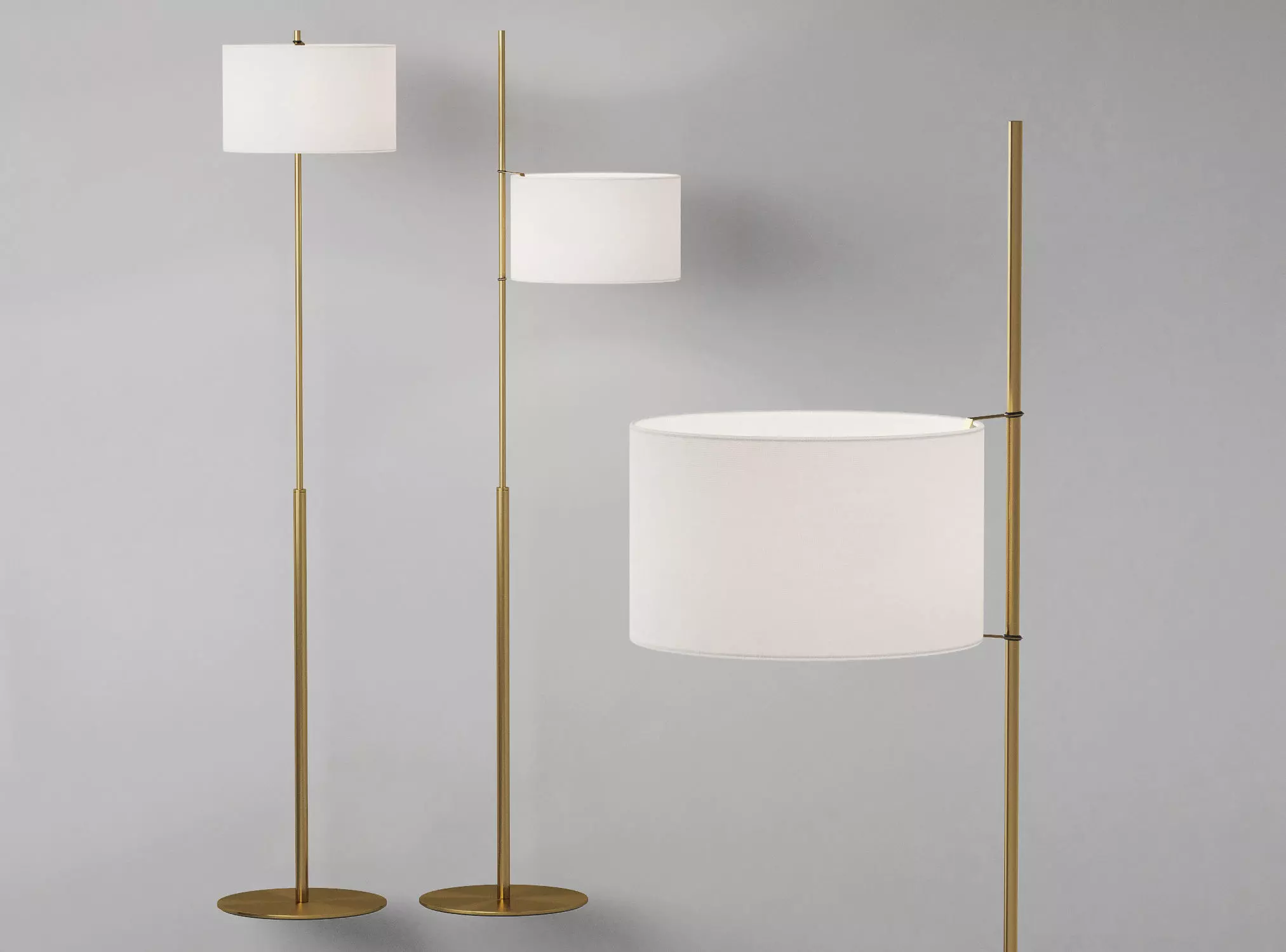 Dantone Home Ontario floor lamp 3D model_0