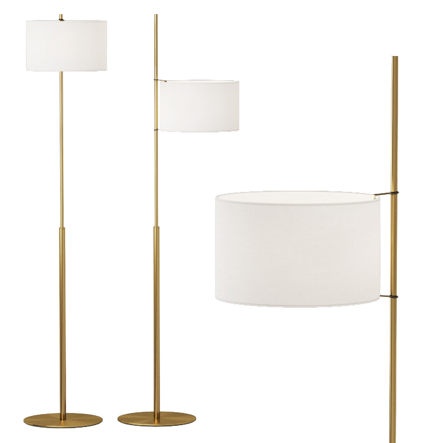 Dantone Home Ontario floor lamp 3D model_1