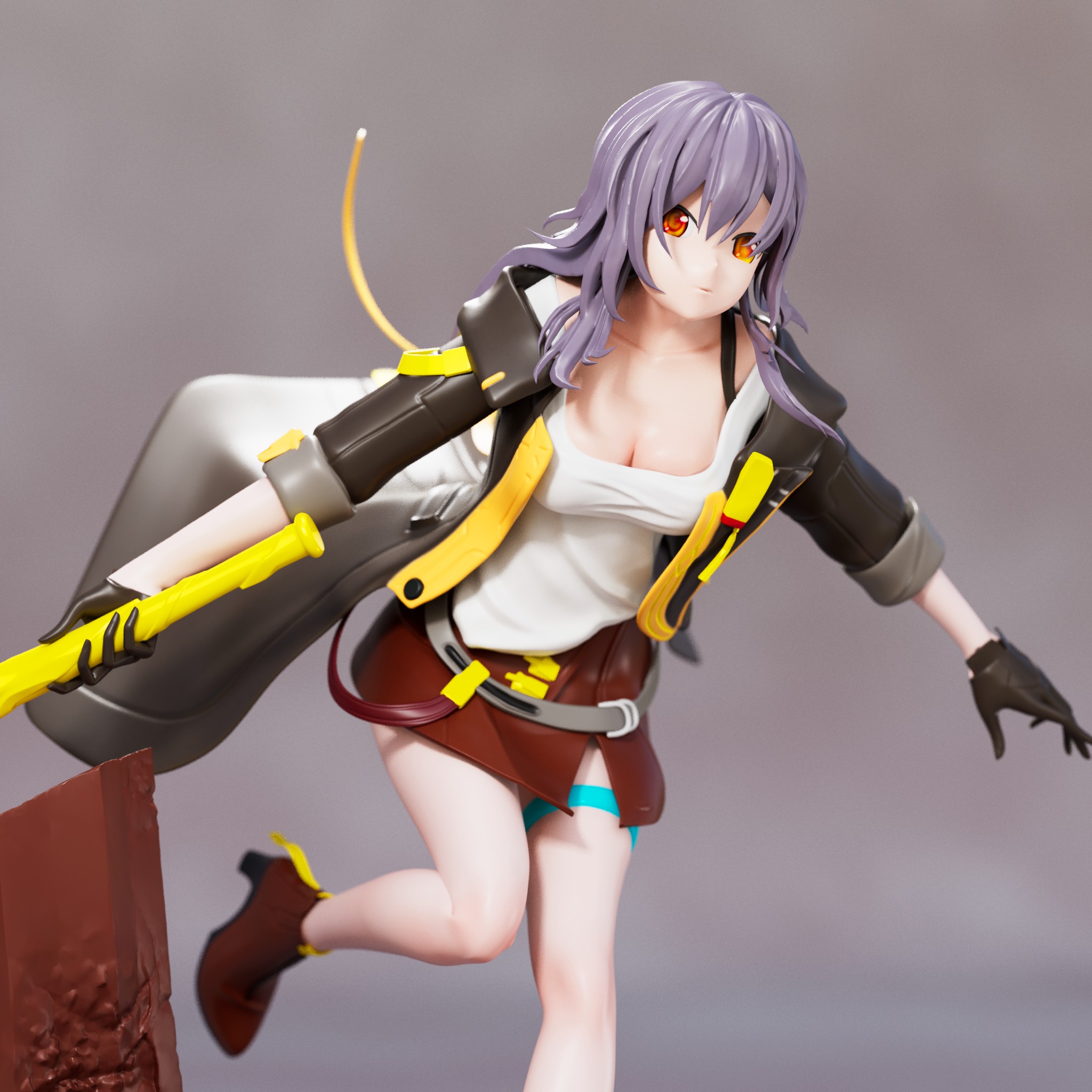 Stelle Honkai Star Rail Fanart 3D print model_3