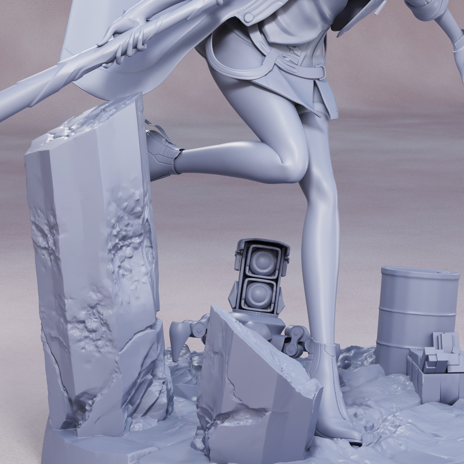 Stelle Honkai Star Rail Fanart 3D print model_12