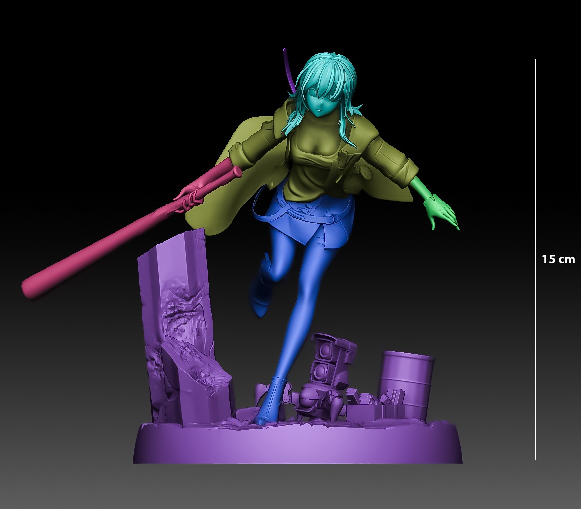 Stelle Honkai Star Rail Fanart 3D print model_10