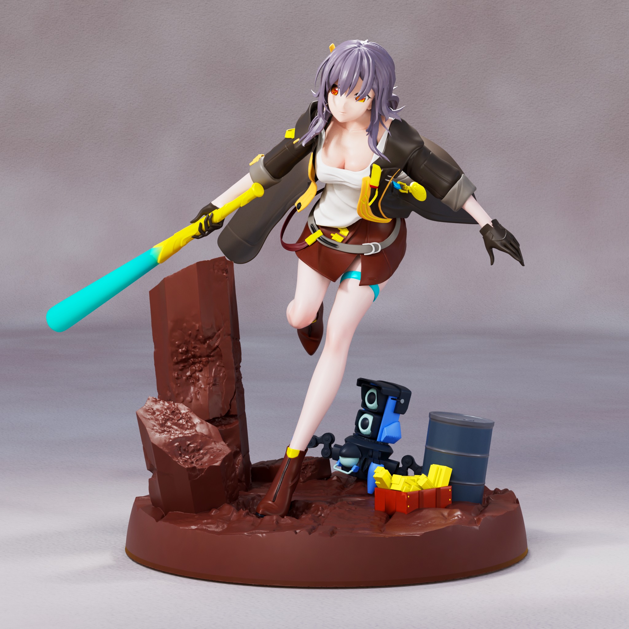Stelle Honkai Star Rail Fanart 3D print model_2