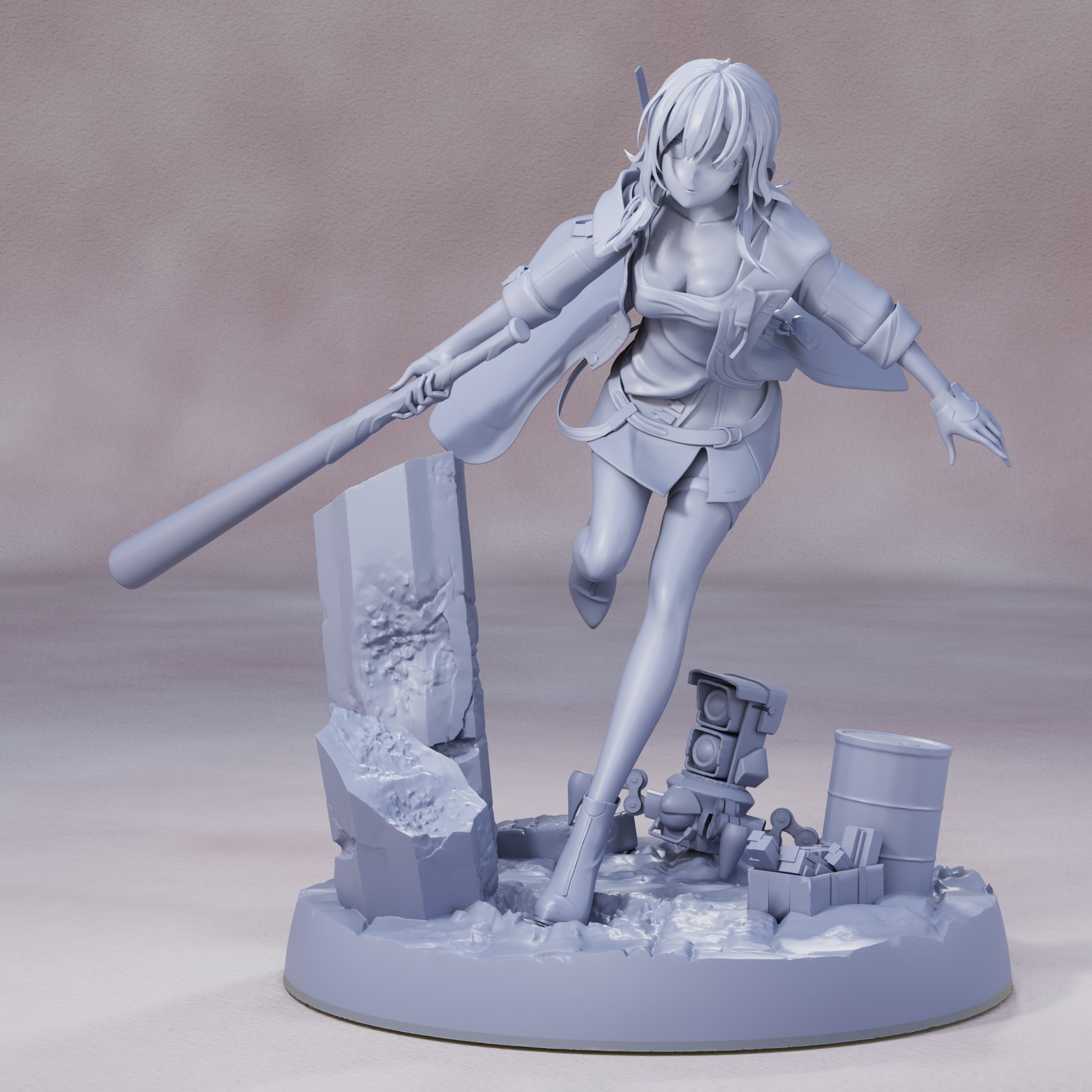 Stelle Honkai Star Rail Fanart 3D print model_8