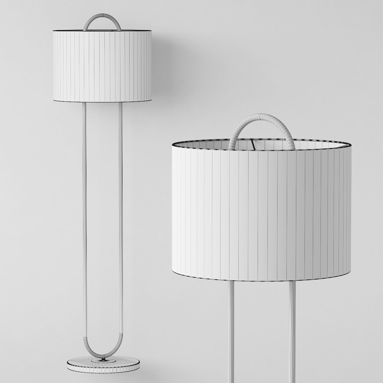 Floor lamp Dantone Home Mateo 3D model_2