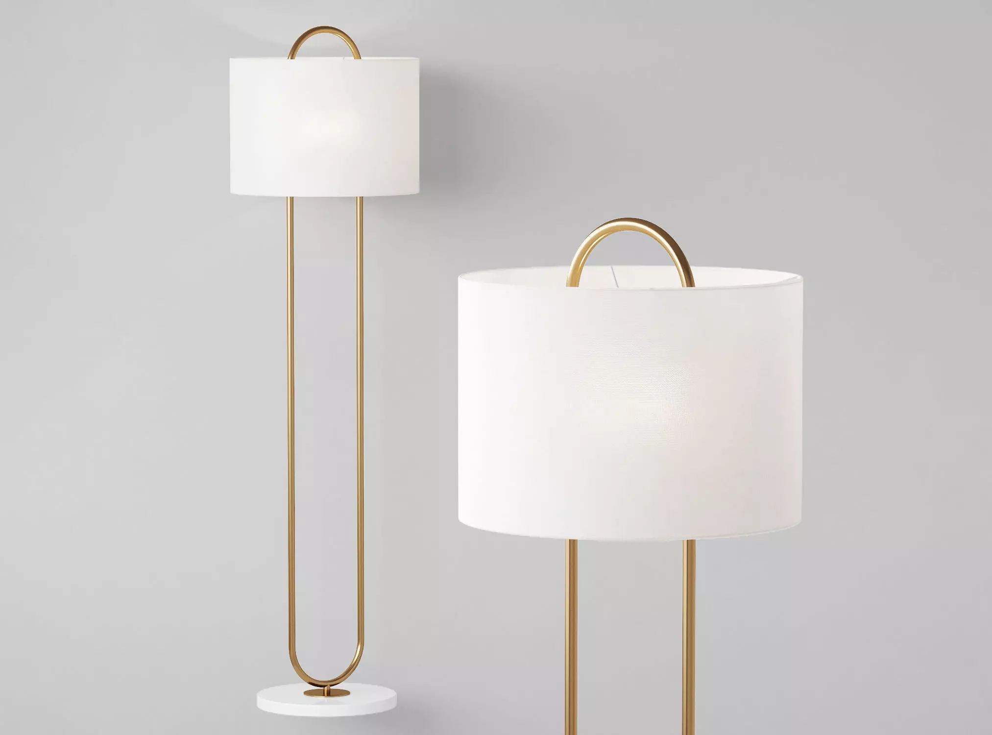 Floor lamp Dantone Home Mateo 3D model_0