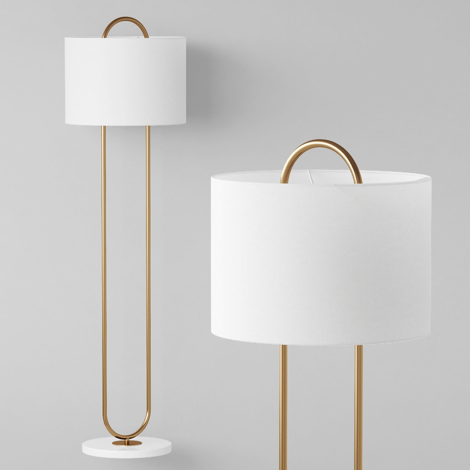 Floor lamp Dantone Home Mateo 3D model_1