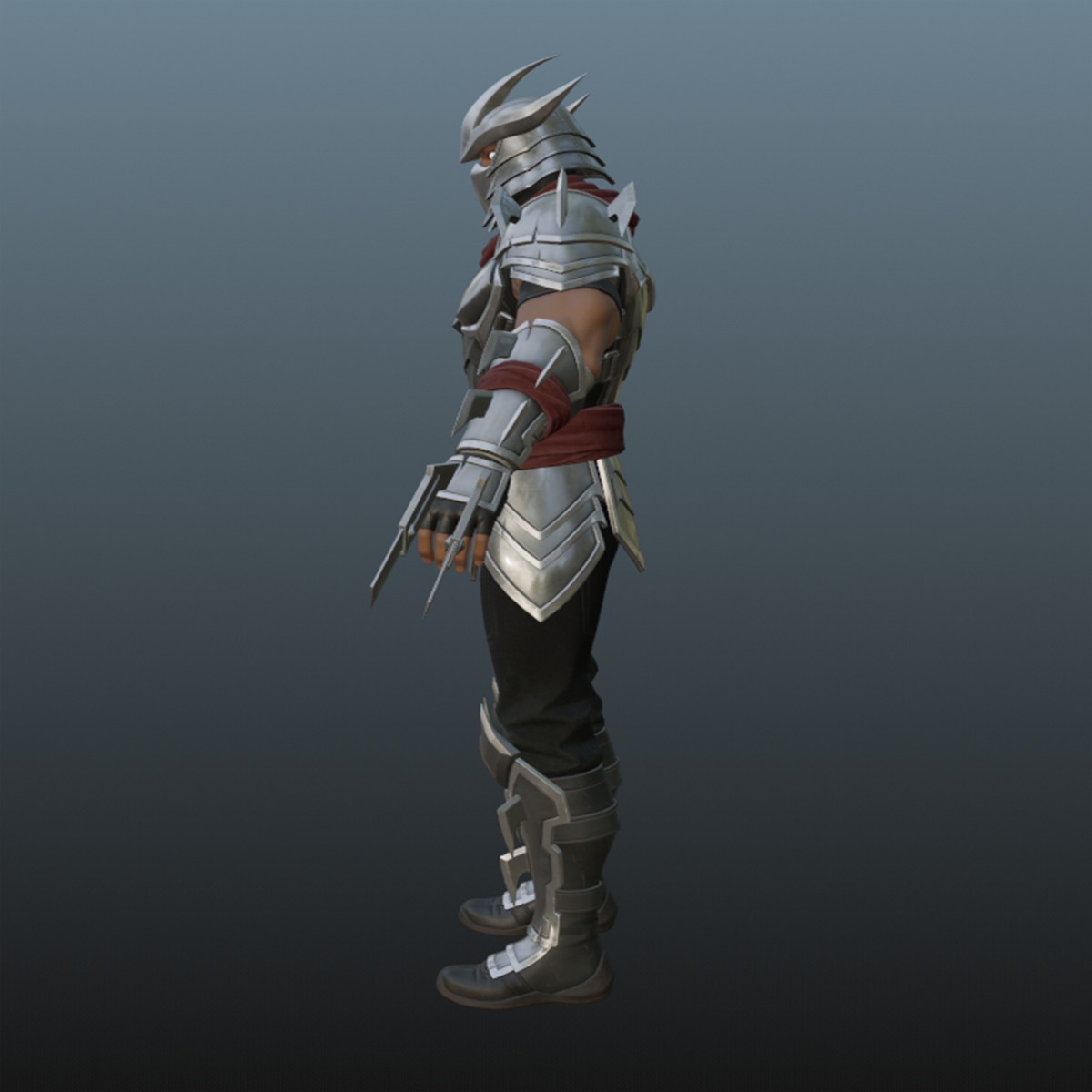 Shredder for Blender Only Low-poly 3D model_2