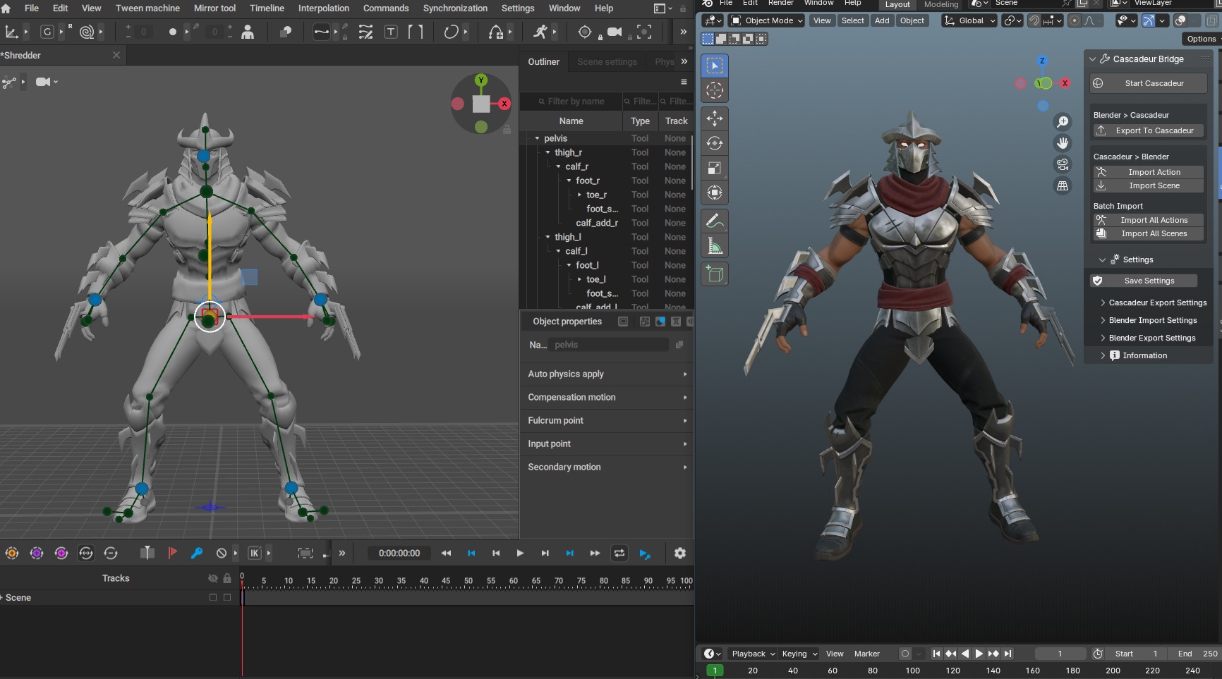 Shredder for Blender Only Low-poly 3D model_5