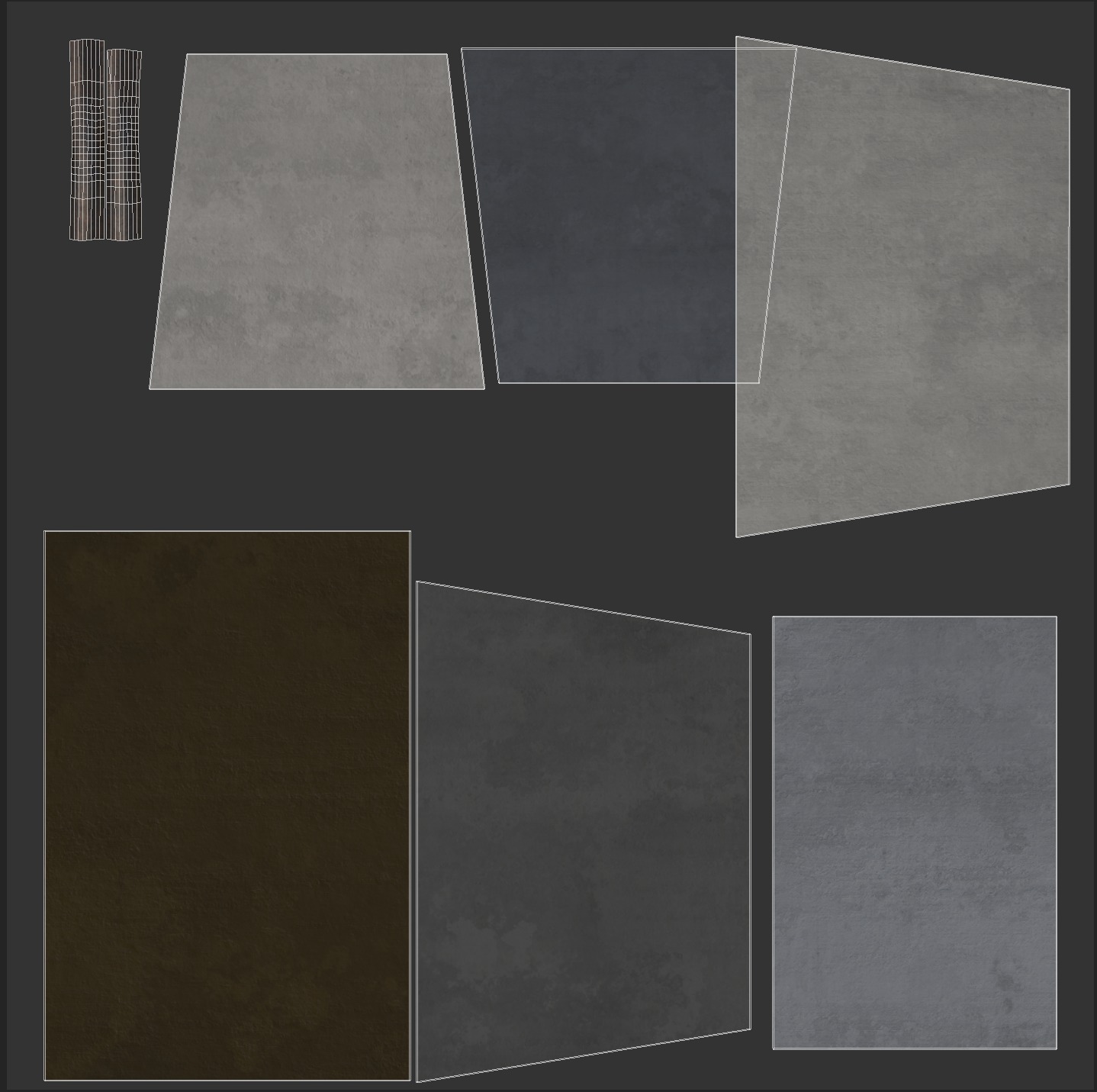 Concrete Block 3D model_15