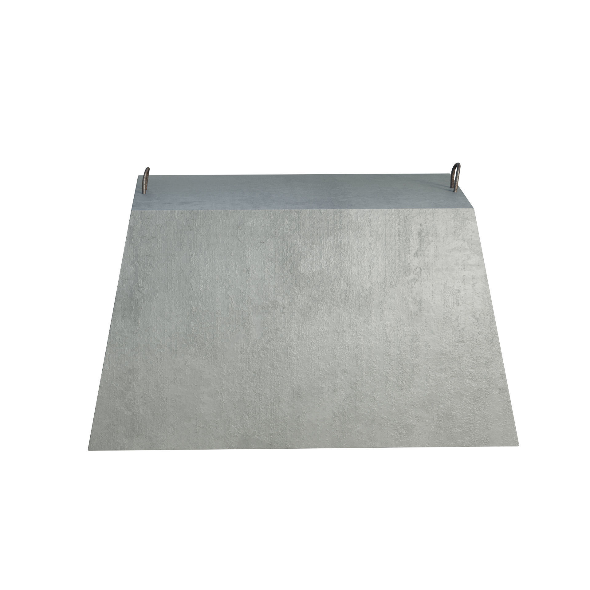 Concrete Block 3D model_7