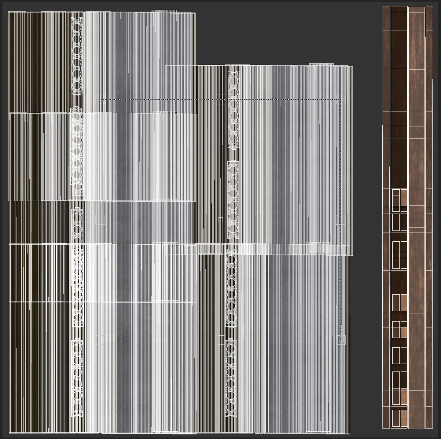 Stacked Concrete Slabs 3D model_15