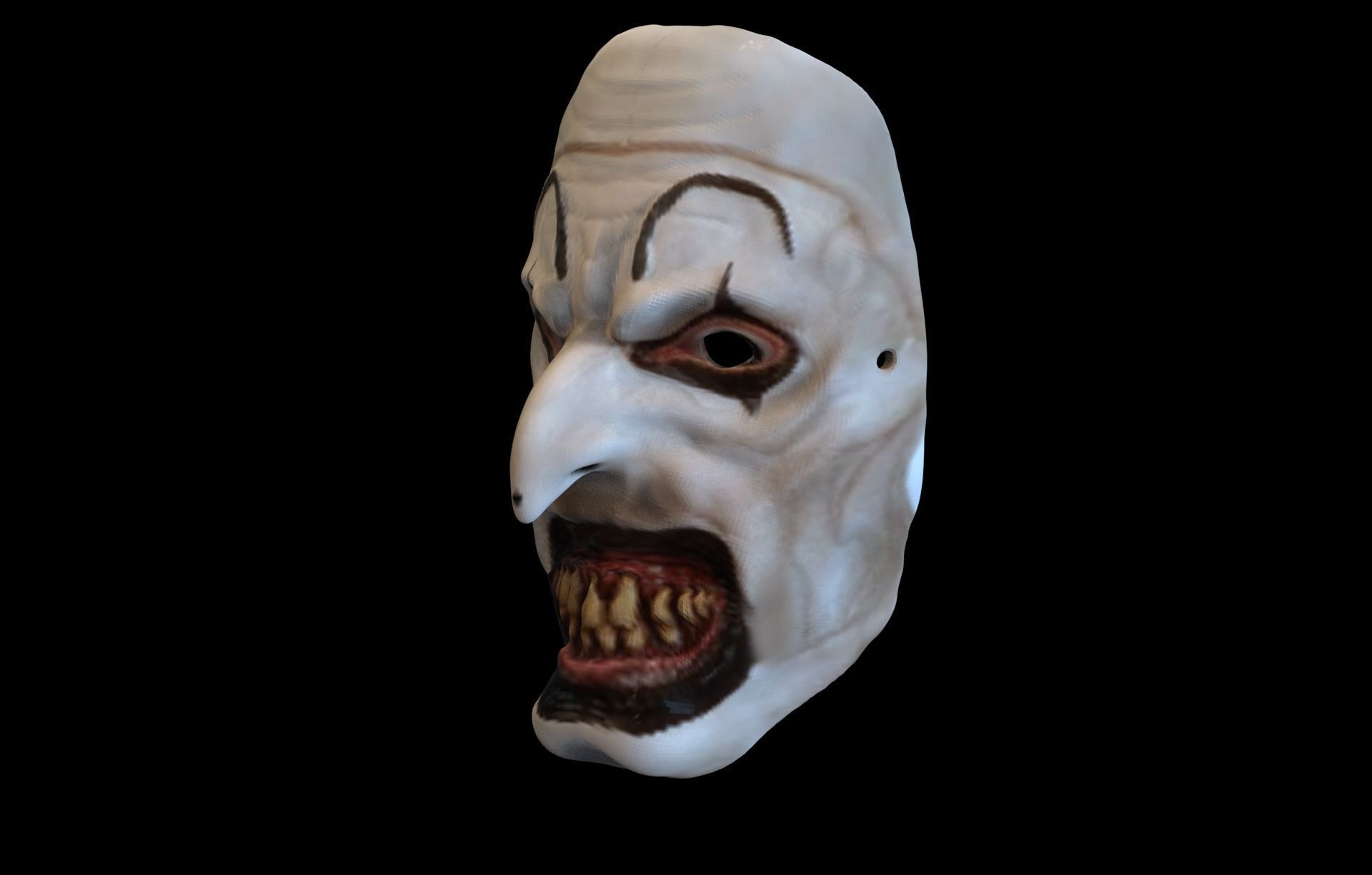 Art the Clown Mask 3D print model_1
