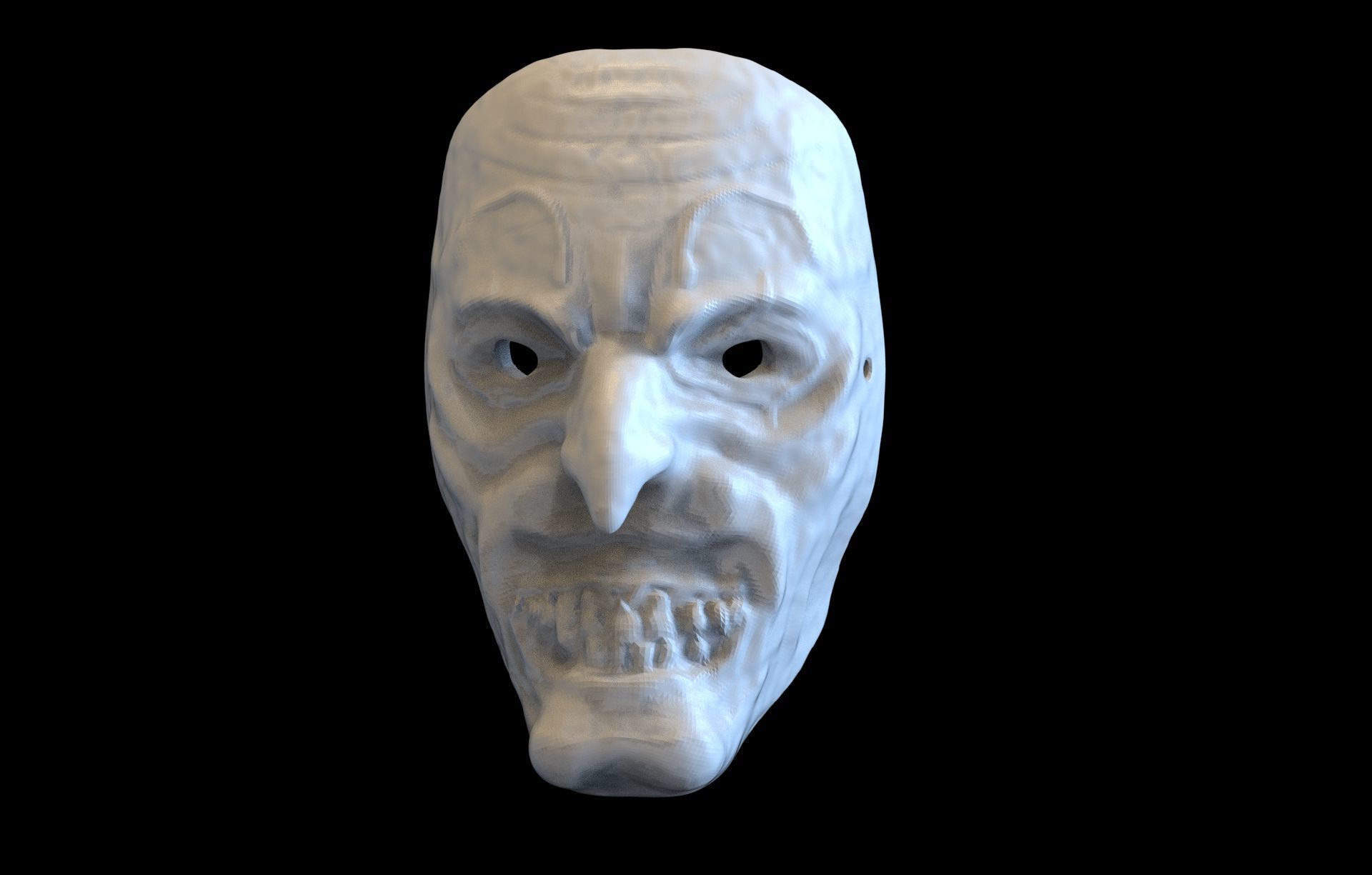 Art the Clown Mask 3D print model_4