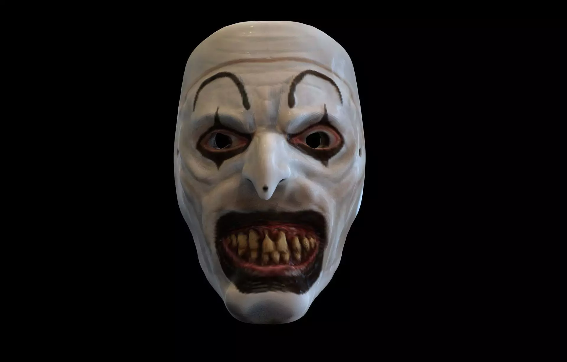 Art the Clown Mask 3D print model_0