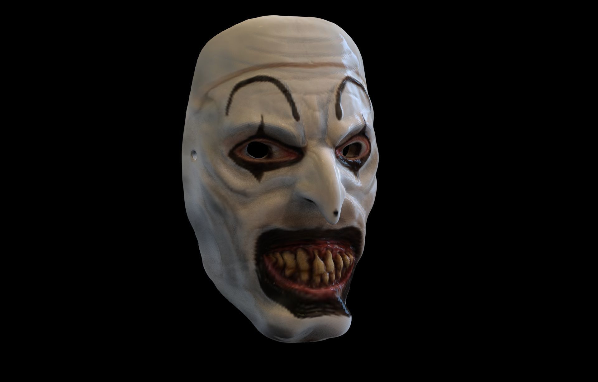 Art the Clown Mask 3D print model_2