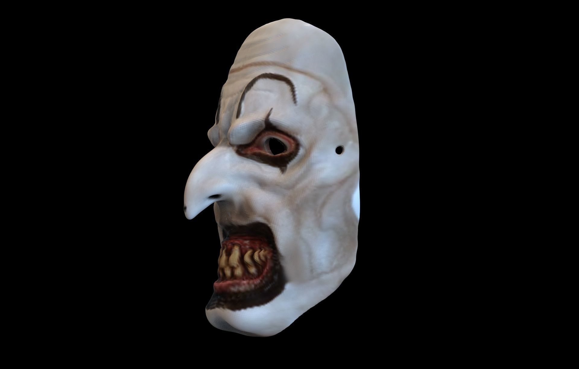 Art the Clown Mask 3D print model_3