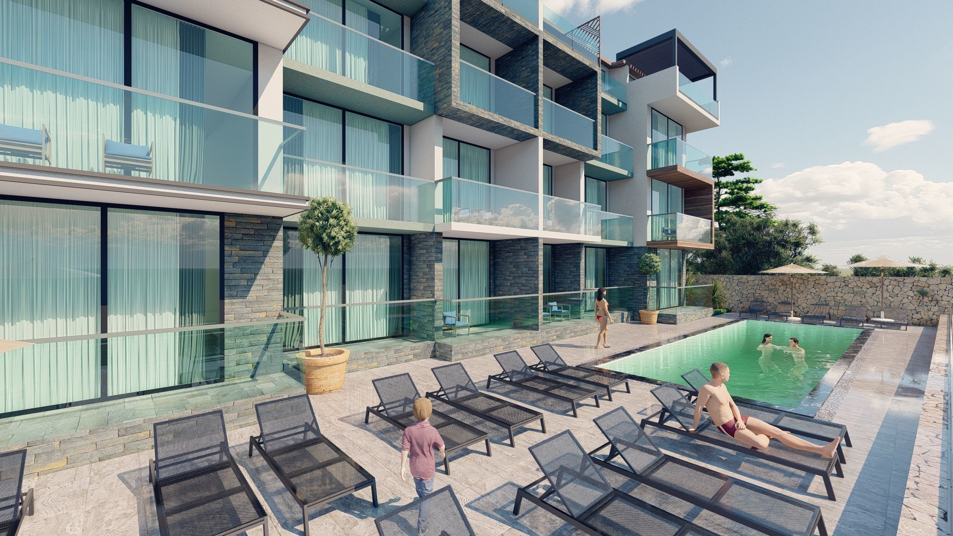 Apartment design project 3d-Lumion model  3D model_4