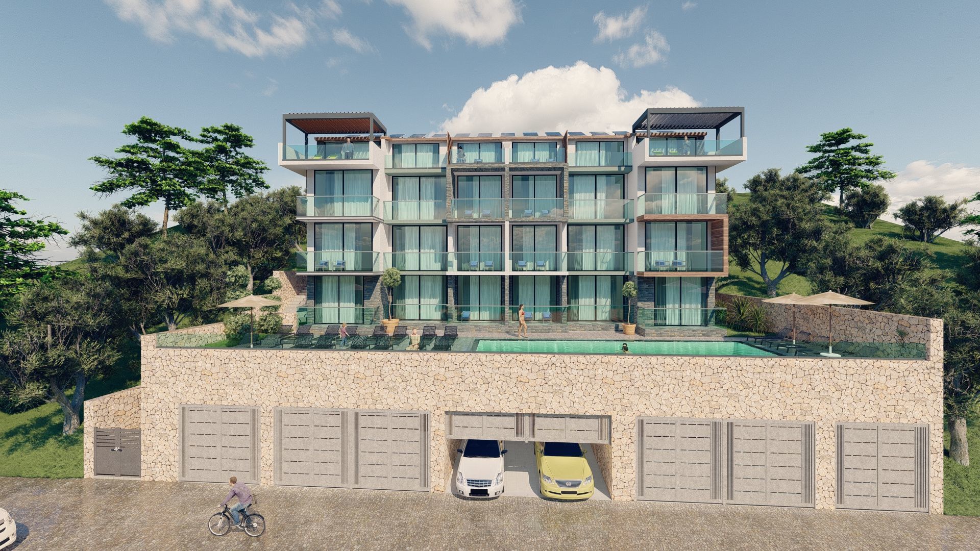 Apartment design project 3d-Lumion model  3D model_3