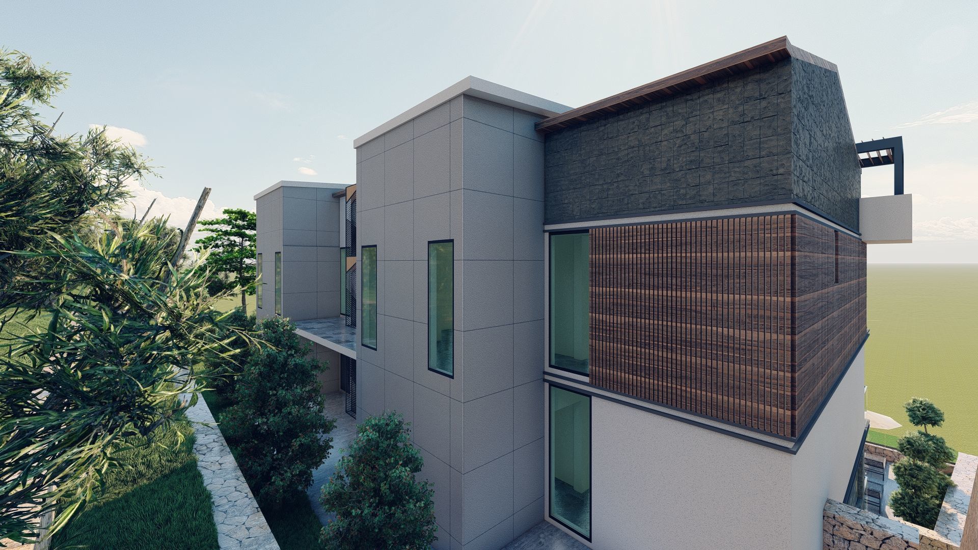 Apartment design project 3d-Lumion model  3D model_8