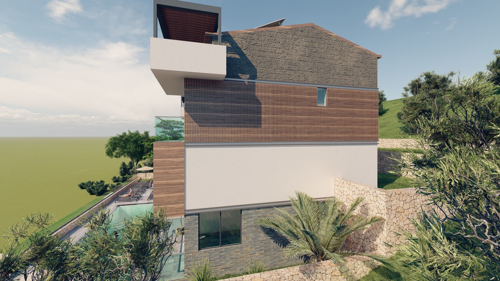 Apartment design project 3d-Lumion model  3D model_7