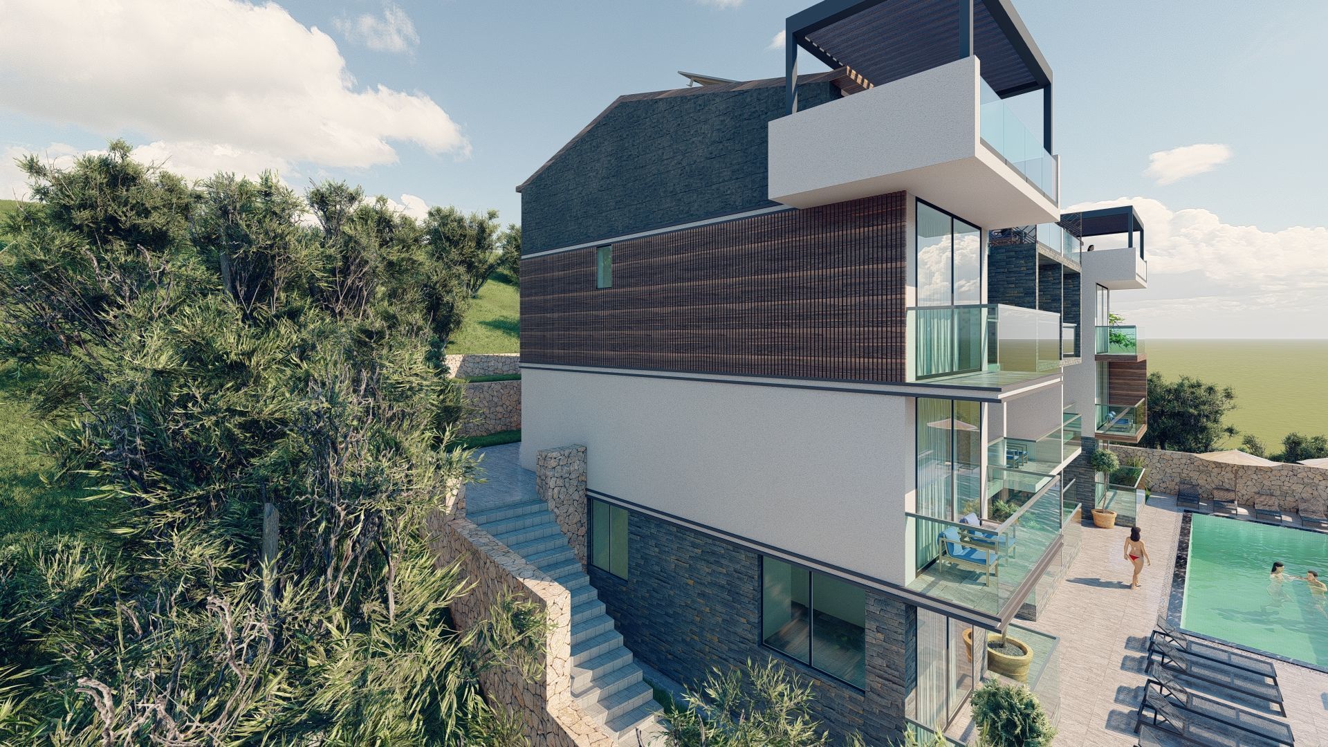 Apartment design project 3d-Lumion model  3D model_6