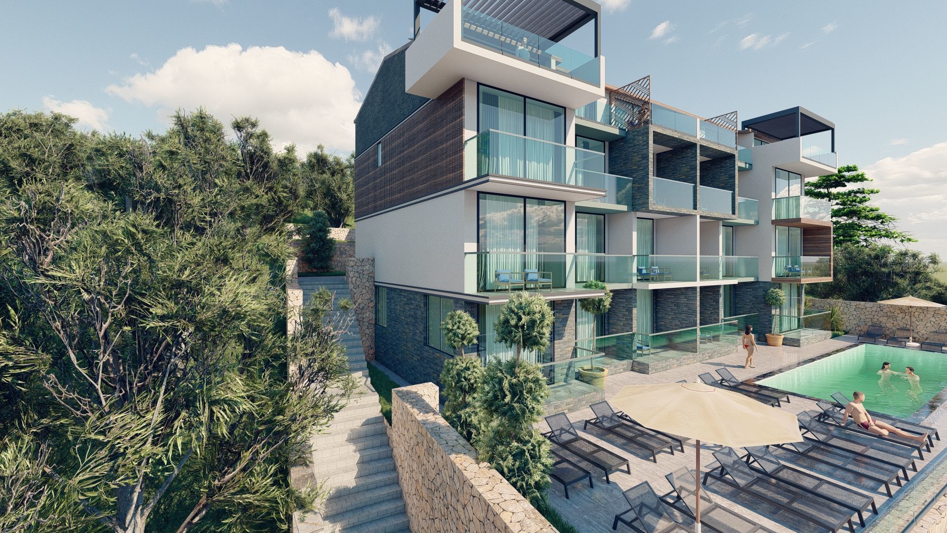 Apartment design project 3d-Lumion model  3D model_2