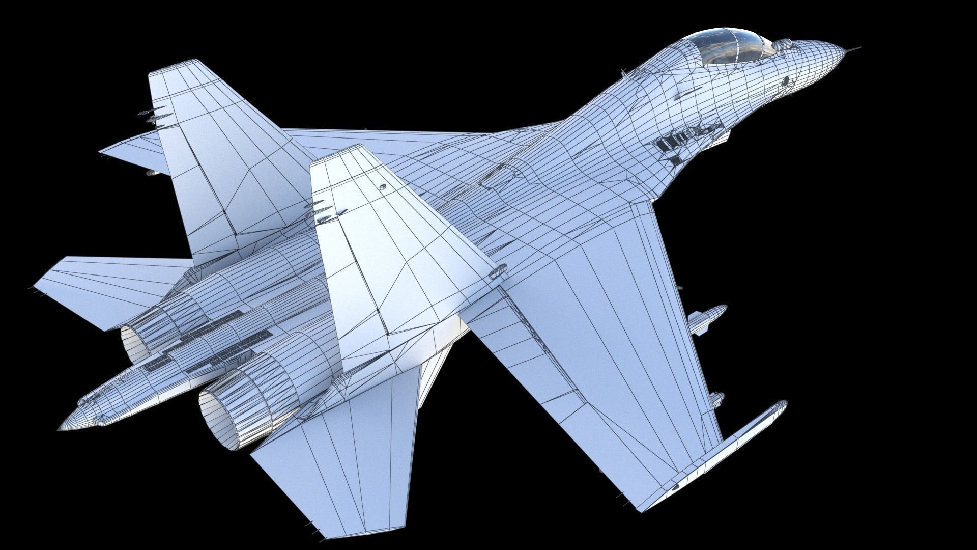 Su-30 3D model_32