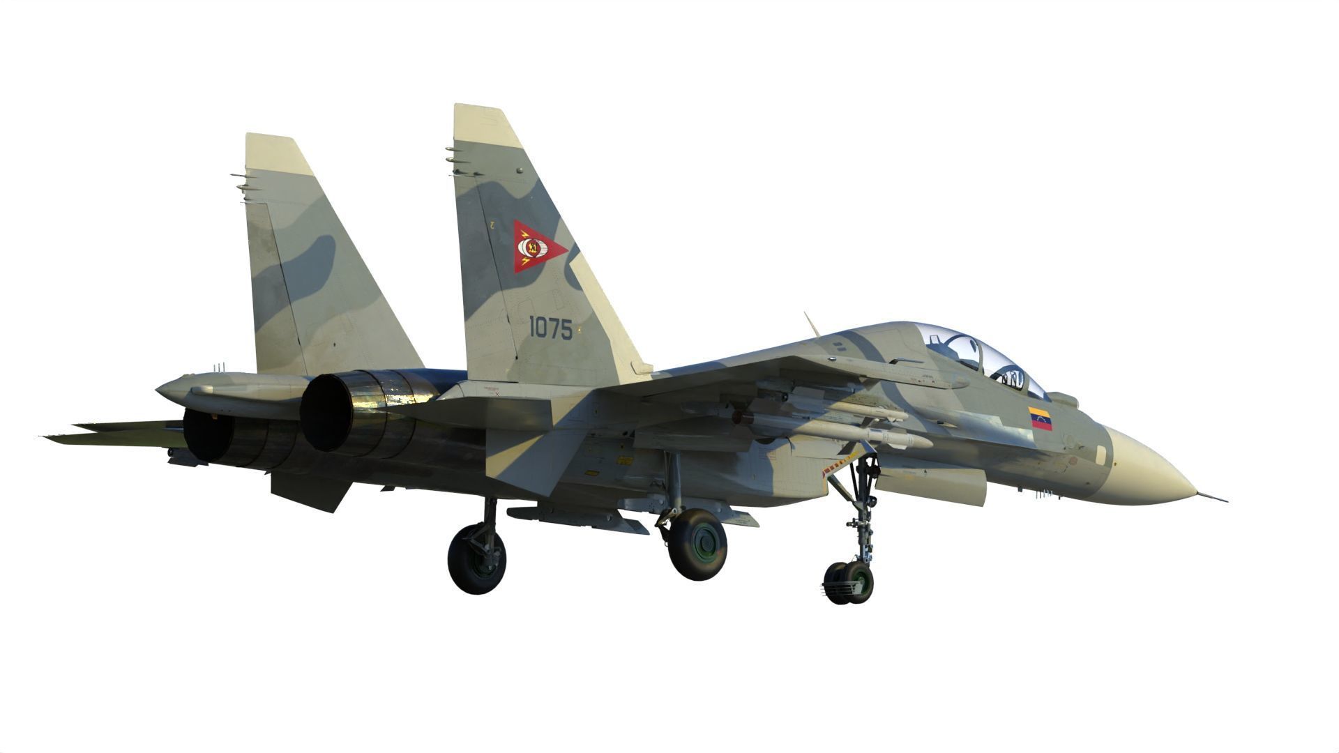 Su-30 3D model_23