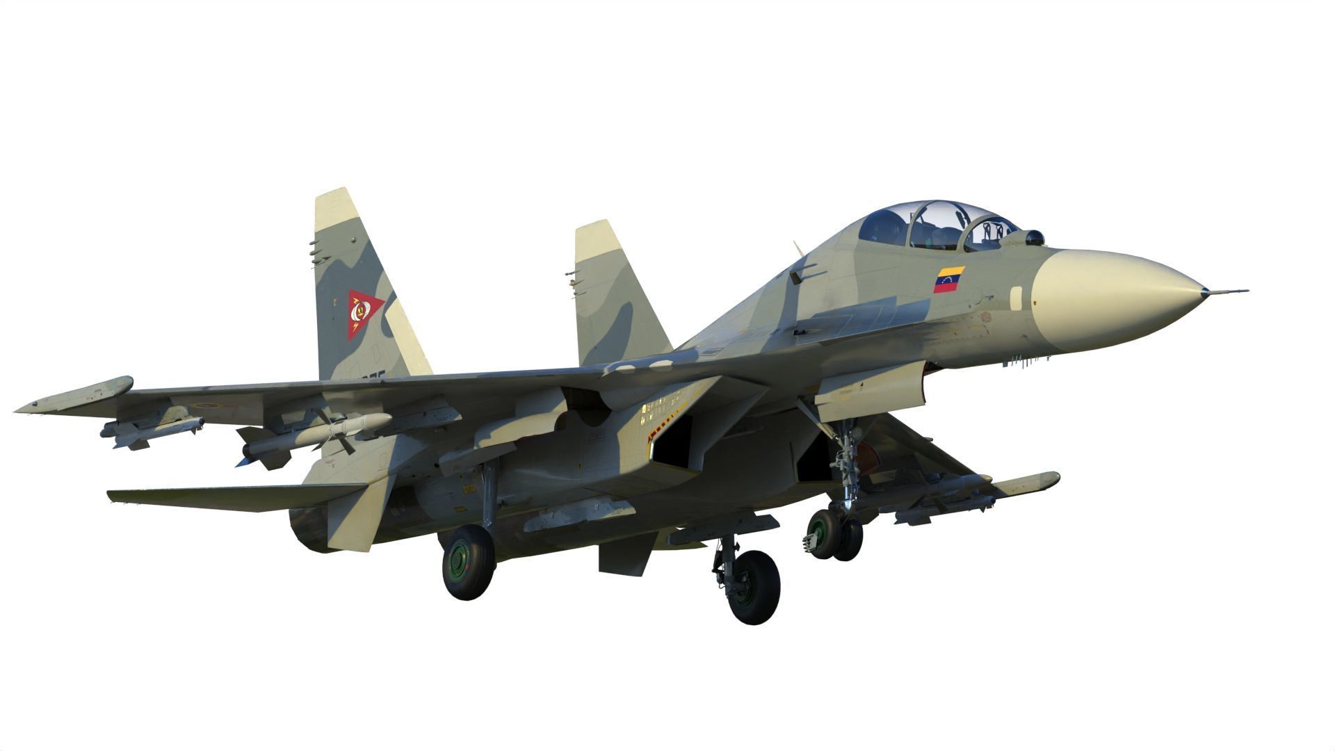 Su-30 3D model_21