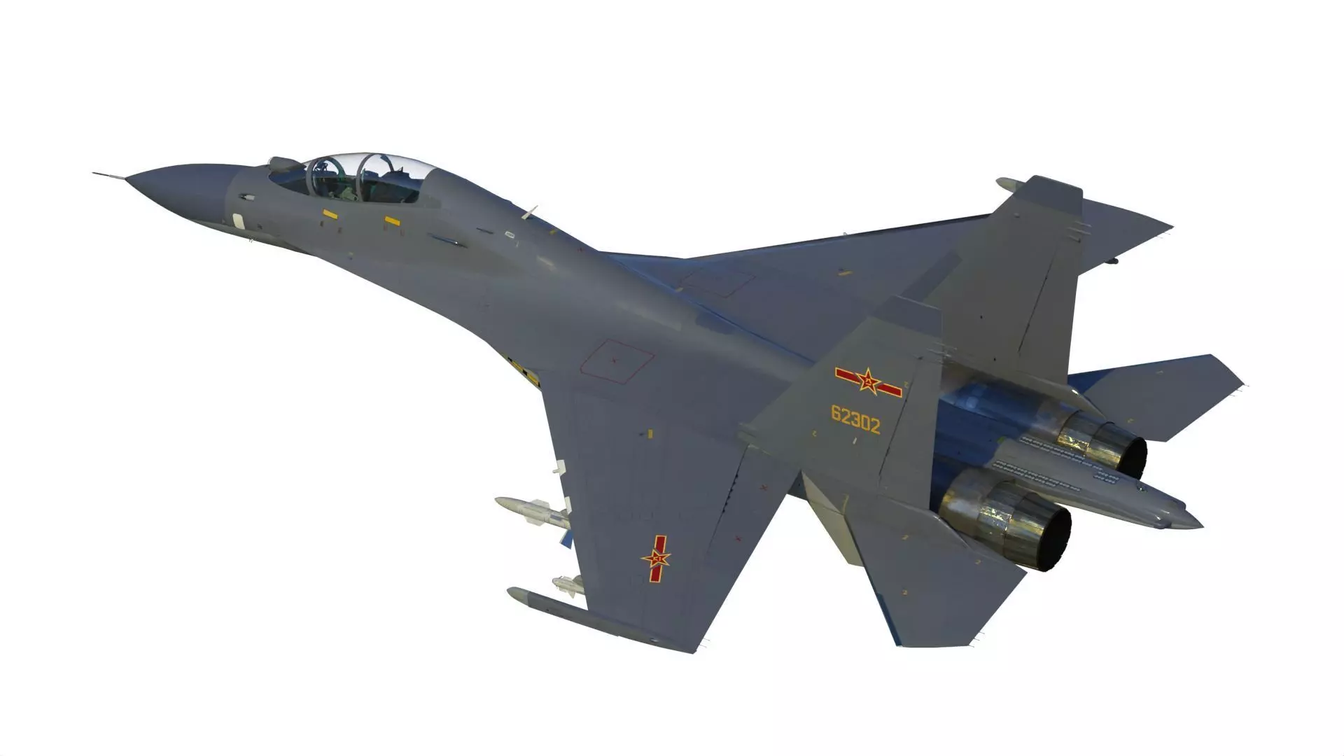 Su-30 3D model_0