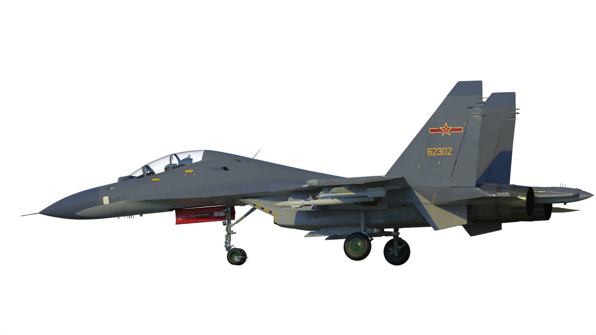 Su-30 3D model_4